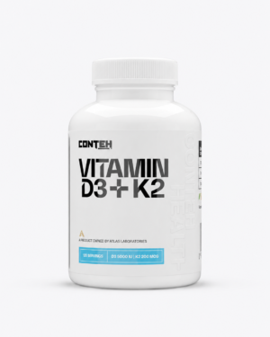 Conteh Sports Vitamin D3 + K2 – 120 Servings
