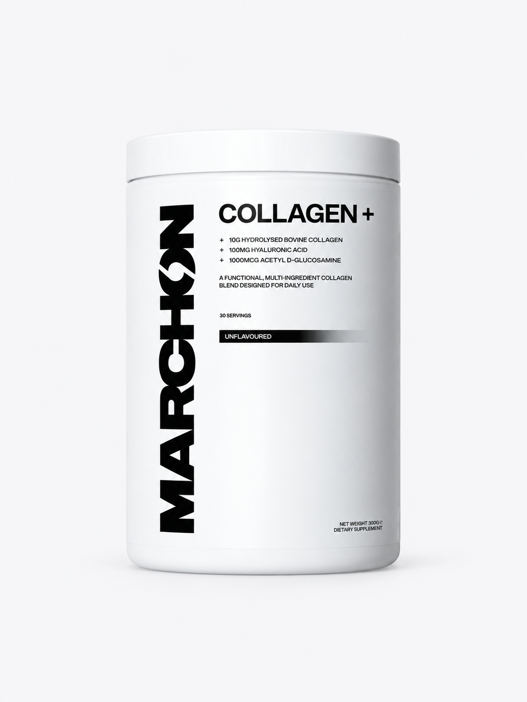 MARCHON Collagen+ 30 Servings – Unflavoured