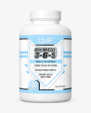 Trained By JP Omega 3-6-9 – 180 Capsules
