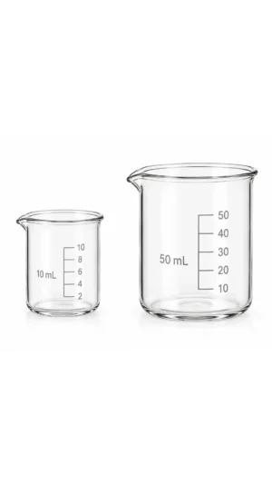 Glass Laboratory Beaker – 10 ml / 50 ml